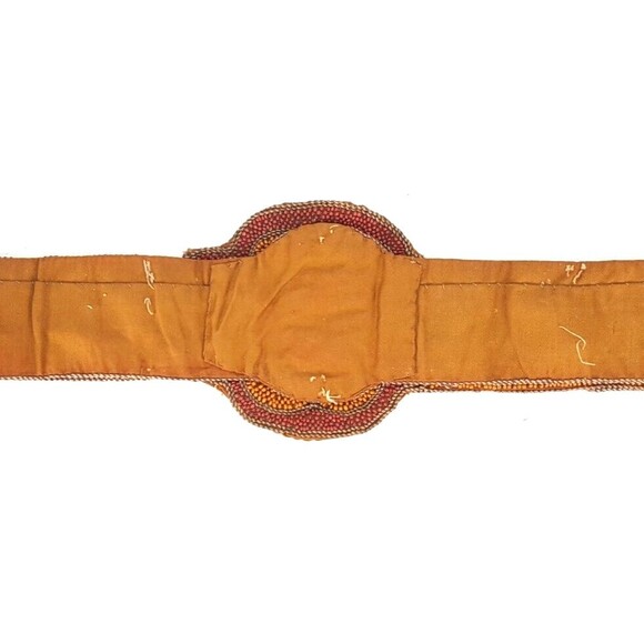 Gorgeous Antique Art Deco Flapper Handmade Beaded Belt-Vintage 1920\'s AS-IS